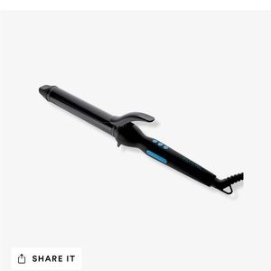 Bio Ionic Curling Iron 1.25” Curling Iron, Extra Long Barrel
